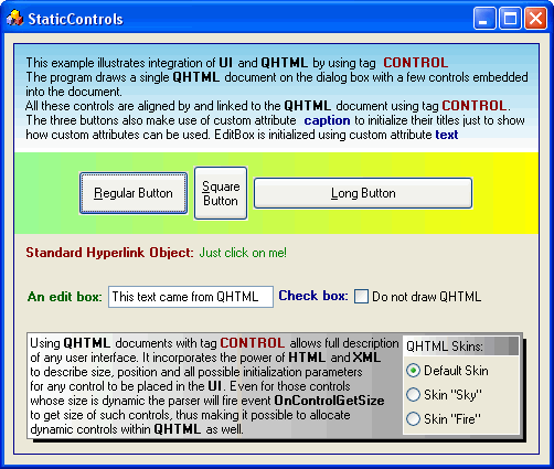 Static Controls